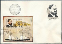 1988 Bélyegnap (61.) Vágott Blokk FDC (7.000) - Sonstige & Ohne Zuordnung