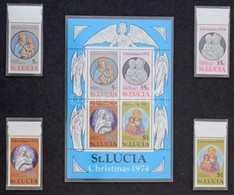 ** St Lucia Szép Gyűjtemény 1963-1979 Albumban / Nice Collection In Album (Mi EUR 210.-) - Otros & Sin Clasificación