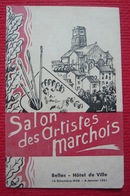 Catalogue Du Salon Des Artistes Marchois – Bellac 1951 - Limousin