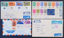 Izrael 1960-1970 FDC Gyűjtemény + Néhány Futott Levél, Dobozban - Sonstige & Ohne Zuordnung