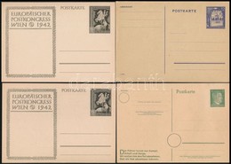5 Db Régi Deutsches Reich Díjjegyes Levelezőlap, Használatlan - Otros & Sin Clasificación