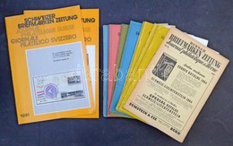 24 Db Berner Briefmarken - Zeitung: Svájci Speciál Bélyegújságok (1963-1997) - Altri & Non Classificati
