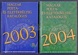 Magyar Posta- és Illetékbélyeg Katalógus 2003 + 2004 - Otros & Sin Clasificación