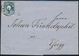 ~1859 15kr I Levélen / On Cover 'KRONSTADT' - Essegg - Otros & Sin Clasificación