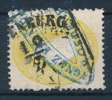 O 1861 2kr Kék Cégbélyegzés / Blue Company Seal + '(OED)ENBURG' - Otros & Sin Clasificación