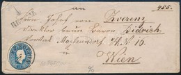 ~1861 15kr + 10kr Ajánlott Levélen / On Registered Cover 'SZEGEDIN' - Wien - Altri & Non Classificati