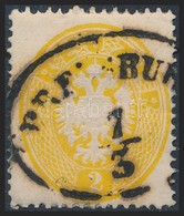 O 1863 2kr 'PRESSBUR(G)' - Sonstige & Ohne Zuordnung
