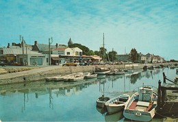 NOIRMOUTIER. - Le Port. Le Crédit Lyonnais Et Le Jean Bart CPM RARE - Noirmoutier