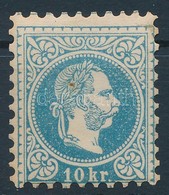 * 1867 10kr Tejkék / Milk Blue. Certificate: Steiner - Sonstige & Ohne Zuordnung