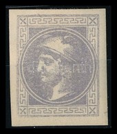 * 1867Hírlapbélyeg Szürkés Ibolya Id Típus / Newspaper Stamp Type Id, Greyish Violet. Certificate: Strakosch - Autres & Non Classés