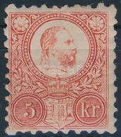 * 1871 Réznyomat 5kr (25.000) Töredezett Gumi - Sonstige & Ohne Zuordnung