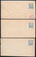 1871 6 Db Könyvnyomású Boríték 10kr II. O. (9.000) - Sonstige & Ohne Zuordnung