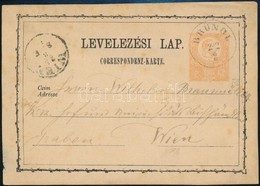 1874 2kr Díjjegyes Levelezőlap / PS-card 'BRÜNDL' (Gudlin 500 P) - 'WIEN' - Otros & Sin Clasificación