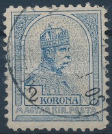 O 1904 Turul 2K 11 1/2 Fogazással (40.000) - Autres & Non Classés