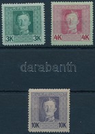 * 1917-1918 Károly Fejes Forgalmi Sor 3K, 4K, 10K (*6.800) - Otros & Sin Clasificación