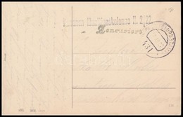 1917 Tábori Posta Képeslap 'Kanonen Munitionskolonne N.2/22.' + 'FP 431 B' - Otros & Sin Clasificación