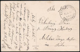 1914 Képeslap / Postcard 'K.u.k. KRIEGS-MARINE S.M.S. TEGETTHOFF' - Altri & Non Classificati