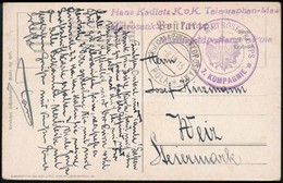 1915 Képeslap / Postcard 'K.U.K. MATROSENKORPS 7. KOMPAGNIE' - Altri & Non Classificati