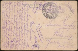 1915 Képeslap / Postcard 'K.u.K Kriegsmarine S.M.SCHIFF ADRIA' + 'MFP POLA' - Otros & Sin Clasificación