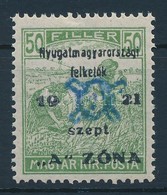 ** Nyugat-Magyarország II. 1921 Arató 50f Garancia Nélkül (18.000) - Otros & Sin Clasificación