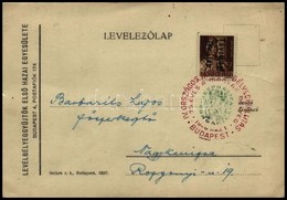 1946.05.01.  (14. Díjszabás)  Távolsági Levelezőlap 1 Db Táv.lev.lap Bélyeggel Alkalmi Bélyegzéssel 'BUDAPEST' - Nagykan - Otros & Sin Clasificación