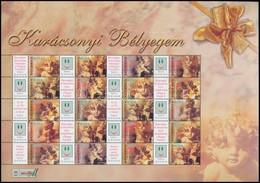 ** 2007 Karácsony Bélyegem (II.) - Angyalkák Promóciós Teljes ív - Otros & Sin Clasificación