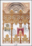 2000 Vallástörténet-Templomok II. Emléklap Izrael-Magyarország Közös Kiadás - Autres & Non Classés