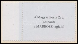 ** 2018 Nagykőrös Bélyeg, Hátoldalán 'A Magyar Posta Zrt. Köszönti A MABÉOSZ Tagjait!' - Otros & Sin Clasificación