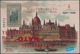 ** 1999/3 Magyarország NATO Csatlakozása Emlékív Piros Fordított Felülnyomattal - Sonstige & Ohne Zuordnung