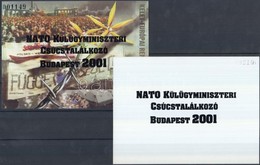 ** 2001/09 NATO Külügyminiszteri Csúcstalálkozó Emlékív  + Tévesen A Hátoldalán Felülnyomás - Sonstige & Ohne Zuordnung