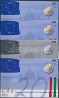 ** 2011 Magyarország A Európai Unió Tanácsának Soros Elnöke 4 Db-os Emlékív Garnitúra Azonos Sorszámmal - Sonstige & Ohne Zuordnung