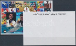 ** 2012 VI. Nemzetközi Filatéliai és Numizmatikai Találkozó Emlékív + Vágott Változat A BÖRZE LÁTOGATÓI RÉSZÉRE Feliratt - Sonstige & Ohne Zuordnung