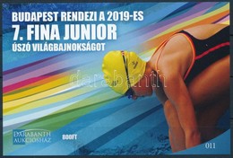** 2019 Budapest Rendezi A 2019-es 7. FINA Junior úszó VB-t Emlékív - Otros & Sin Clasificación