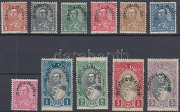 ** * 1928 Forgalmi Sor Mi 188-198 (188-190, 195, 197-198 Falcos / Hinged) - Sonstige & Ohne Zuordnung