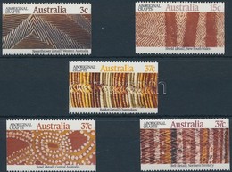 ** 1987 Ausztrál őslakos Kézművesség Sor,
Craftsmanship Of The Aborigines Of Australia Set
Mi 1062-1066 - Otros & Sin Clasificación