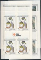 ** 1991 Nemzeti Galéria (XXIV) Kisívsor Mi 3102-3106 - Autres & Non Classés