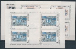 ** 1992 Festmény Kisív Sor Mi 3133-3135 - Otros & Sin Clasificación