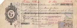 VP16.497 - Lettre De Change - GOSSELIN à SAINT - PIERRE - DU - VAUVRAY - Wechsel