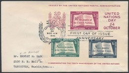 1955 Mi Blokk 1 FDC - Otros & Sin Clasificación