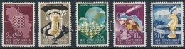 ** 1950 Sakk Olimpia Sor Mi 616-620 - Sonstige & Ohne Zuordnung