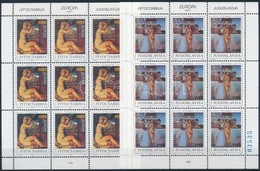 ** 1993 Europa CEPT, Kortárs Művészet Kisívsor Mi 2603-2604 - Sonstige & Ohne Zuordnung