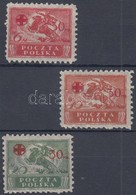 * 1921 Vöröskereszt Mi 155-157a - Otros & Sin Clasificación