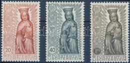 ** 1954 Szűz Mária Sor Mi 329-331 - Otros & Sin Clasificación