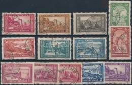 * 1933/1937 Forgalmi Sor 120-132 - Altri & Non Classificati