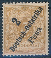 * Kelet-Afrika 1896 Mi 6e Több Falcnyom / More Hinge Remainders. Certificate: Jäschke-Lantelme - Otros & Sin Clasificación