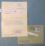 Lettre 1982 STAATLICHE MUSEEN ZU BERLIN - Allemagne - DDR - > Yvetot - Enveloppe + Cachet - 1950 - ...