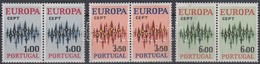 ** 1972 Europa CEPT Sor Párokban Mi 1166-1168 - Autres & Non Classés