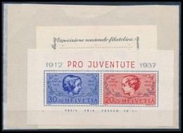 ** 1937-1938 Mi Bl 3 + Mi Bl 4 (Mi EUR 83,5.-) - Sonstige & Ohne Zuordnung