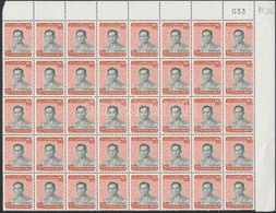 ** 1972 Forgalmi: Bhumibol Aduljadeh Király ívsarki 40-es Tömb Mi 629 X - Autres & Non Classés