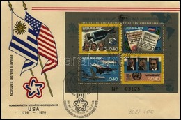 1976 Mi Blokk 27 FDC-n - Altri & Non Classificati